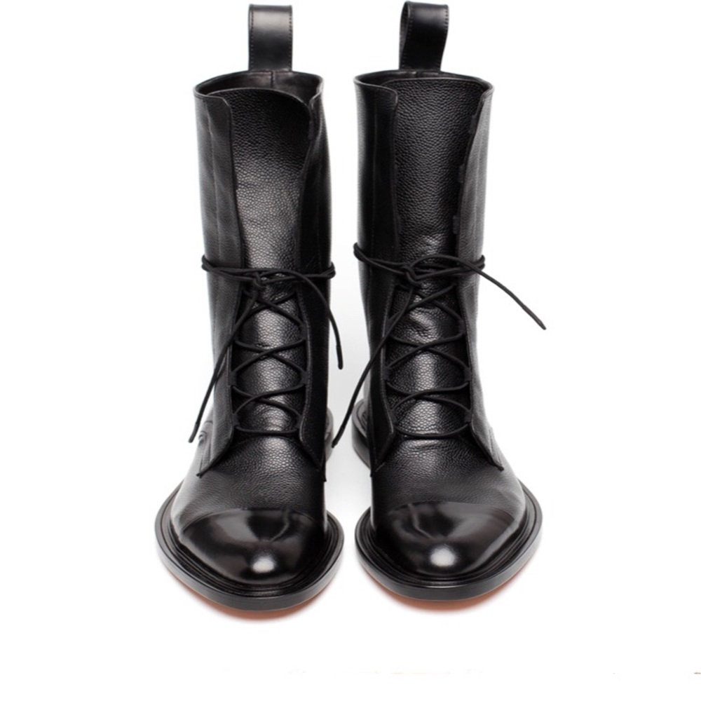 Inch2 LEATHER BROGUE BOOTS